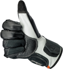 BILTWELL Borrego Gloves - Black/Cement - XL 1506-0104-305