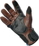 BILTWELL Borrego Gloves - Chocolate/Black - 2XL 1506-0201-306