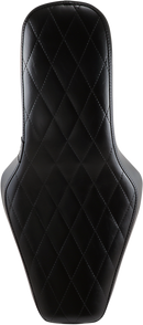 LE PERA Cobra Full-Length Seat - Diamond - Black - XL '04-'22 LK-076DM