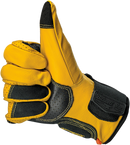 BILTWELL Borrego Gloves - Gold/Black - XS 1506-0701-301