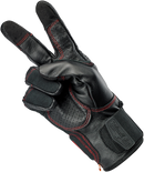 BILTWELL Borrego Gloves - Redline - Small 1506-0108-302