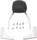 COBRA Sissy Bar - Standard for Honda VT 02-5135 | Chrome Steel Passenger Backrest and Luggage Support