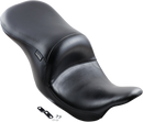 LE PERA Maverick Seat - Up-Front - Without Backrest - Smooth - Black - FL '08-'23 LKU-957S