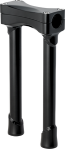 BILTWELL Murdock O/S Risers - 10" - Black 6413-201-10