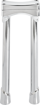 BILTWELL Murdock O/S Risers - 12" - Chrome 6413-105-12