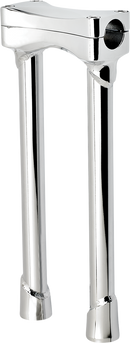 BILTWELL Murdock O/S Risers - 12" - Chrome 6413-105-12