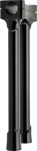 BILTWELL Murdock O/S Risers - 12" - Black 6413-201-12