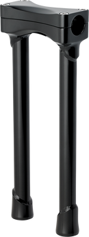 BILTWELL Murdock O/S Risers - 12" - Black 6413-201-12