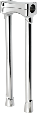 BILTWELL Murdock O/S Risers - 14" - Chrome 6413-105-14