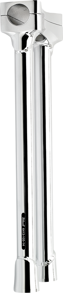 BILTWELL Murdock O/S Risers - 14" - Chrome 6413-105-14