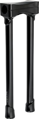 BILTWELL Murdock O/S Risers - 14" - Black 6413-201-14