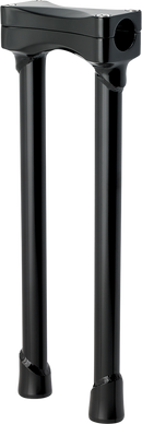 BILTWELL Murdock O/S Risers - 14" - Black 6413-201-14