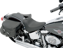 DRAG SPECIALTIES SEATS Solo Seat - Smooth - Driver Backrest - FL/FX '00-'06 0802-0632