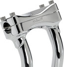 BILTWELL Murdock O/S Risers - Pullback - 8" - Chrome 6414-105-08