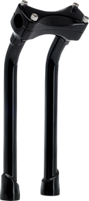 BILTWELL Murdock O/S Risers - Pullback - 12" - Black 6414-201-12