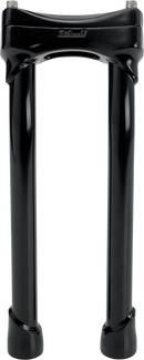 BILTWELL Murdock O/S Risers - Pullback - 12" - Black 6414-201-12