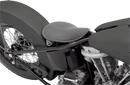 DRAG SPECIALTIES SEATS Seat - Spring Solo - Low-Profile - Small - Black Leather/White Stitching 0806-0028
