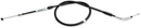 MOOSE OFFROAD Black Vinyl Clutch Cable - Suzuki 45-2045