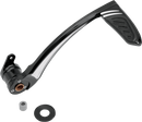Performance Machine Rear Brake Lever for 1997-2007 Harley FLH/FLT Models - Black, Part 0032-1080-BM