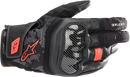 ALPINESTARS SMX Z Drystar® gloves - Black/Fluo Red - Small 3527421-1030-S