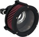 TRASK Assault Charge High-Flow Air Cleaner - Flat Black TM-1022-BK