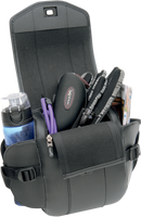 SADDLEMEN Sissy Bar Bag - Deluxe - Black 3503-0064