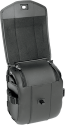 SADDLEMEN Sissy Bar Bag - Deluxe - Black 3503-0064