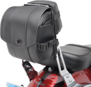 SADDLEMEN Sissy Bar Bag - Deluxe - Black 3503-0064