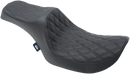 DRAG SPECIALTIES SEATS Predator III Seat - Double Diamond - Black Stitching - FXR '82-'00 0805-0135