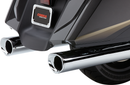 COBRA Chrome Tri-Flow Mufflers Part 1218 for Enhanced Exhaust Sound and Performance
