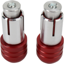 RENTHAL Handlebar End Plugs - Red E192