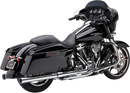 COBRA RPT 3-Inch Chrome Mufflers for Harley FL 6071