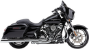 COBRA 909 Uppercut Mufflers for Harley-Davidson FL 1995-2016, Chrome – Part Number 6268