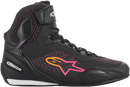 ALPINESTARS Stella Faster-3 Rideknit Shoes - Black/Yellow/Pink - US 10 / EU 42.5 2510520143910
