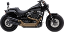 COBRA Black El Diablo Mufflers for Harley Fat Bob 6046B