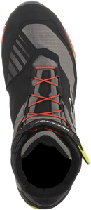 ALPINESTARS CR-X Drystar® Shoes - Black/Red/Yellow Fluorescent - US 14 / EU 48 2611820153814