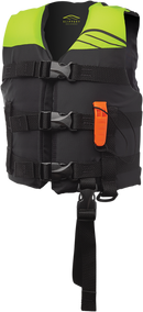SLIPPERY Child Hydro Vest 112214-30000120 - Black and Neon Yellow