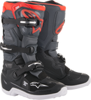 ALPINESTARS Youth Tech 7S Boots - Black/Gray - US 4 / EU 37 201501711334