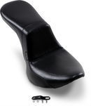 LE PERA Daytona 2-Up Seat - Without Backrest - Smooth - Black - FX/FL '18-'23 LY-543S