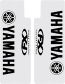 FACTORY EFFEX Fork Shield Decal - Upper - Yamaha - Black 06-38206