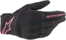 ALPINESTARS Stella Copper Gloves - Black/Fuchsia - Large 3598420-1039-L