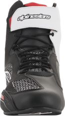 ALPINESTARS Faster-3 Rideknit® Shoes - Black/White/Red - US 11 / EU 44 2510319123-11