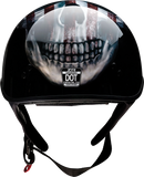Z1R Vagrant Helmet USA Skull Black 2XL - Part