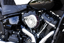 S&S CYCLE Mini Teardrop Stealth Air Cleaner Kit - Chrome 170-0435C