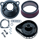 S&S CYCLE Mini Teardrop Stealth Air Cleaner Kit - Gloss Black 170-0440C