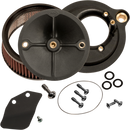 S&S CYCLE Super Stock™ Stealth Air Cleaner Kit - Black 170-0354C