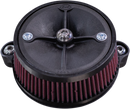 S&S CYCLE Super Stock™ Stealth Air Cleaner Kit - Black 170-0354C