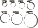 PARTS UNLIMITED Hose Clamps - Embossed - 8-12 mm - 10 Pack T03-6251-10