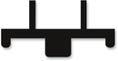 C&A PRO MTX Skis - 8" - Black 77020392