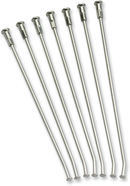 MOOSE OFFROAD Spoke Set with Nipples - Stainless Steel - Rear - 19" - KX/RM-Z 1-22-209-S